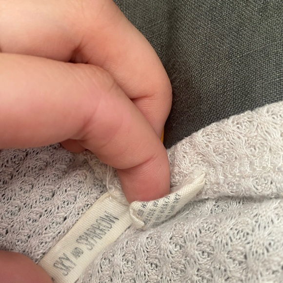 off white button down sweater - Picture 3 of 3